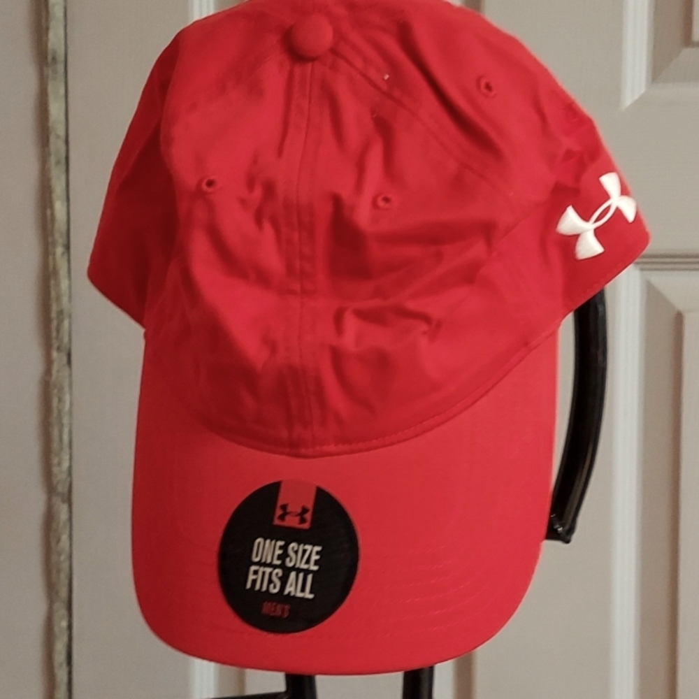 Under Armour Red Ballcap